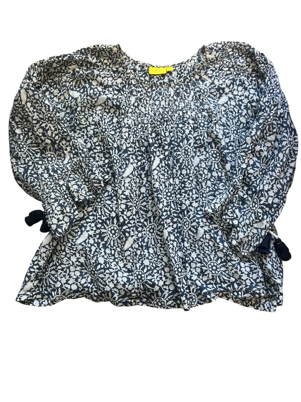 Roller Rabbit Women's Navy My Jamuna Top | Medium